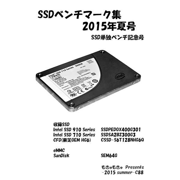 SSDベンチマーク集 2015年夏号 [もきゅもきゅ(葉月ちゃん)] ハウツー・解説