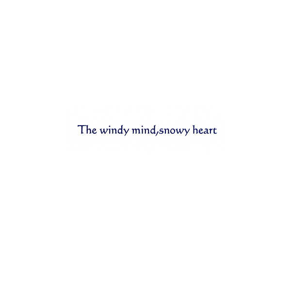 The windy mind,snowy  heart [言の葉(桜　咲貴)] 聖闘士星矢