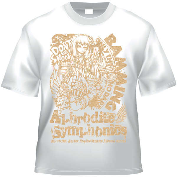 Bamming x Aphrodite Symphonics(白金TシャツLサイズ) [[Aphrodite Symphonics] & [kapparecords](Aphrodite Symphonics)] 東方Project
