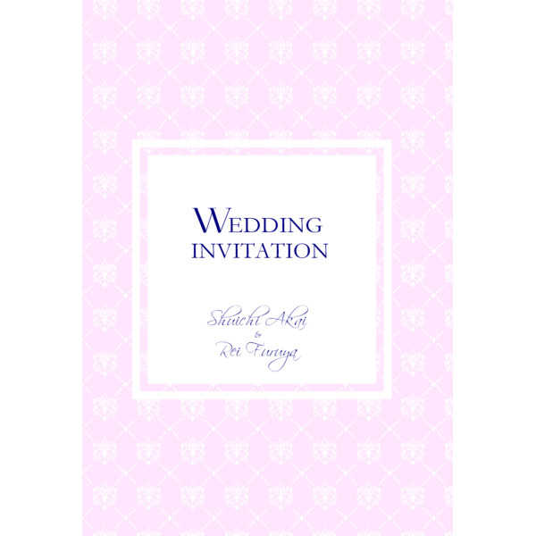 WEDDING INVITATION [はらゆる(倉田圭奈)] 名探偵コナン