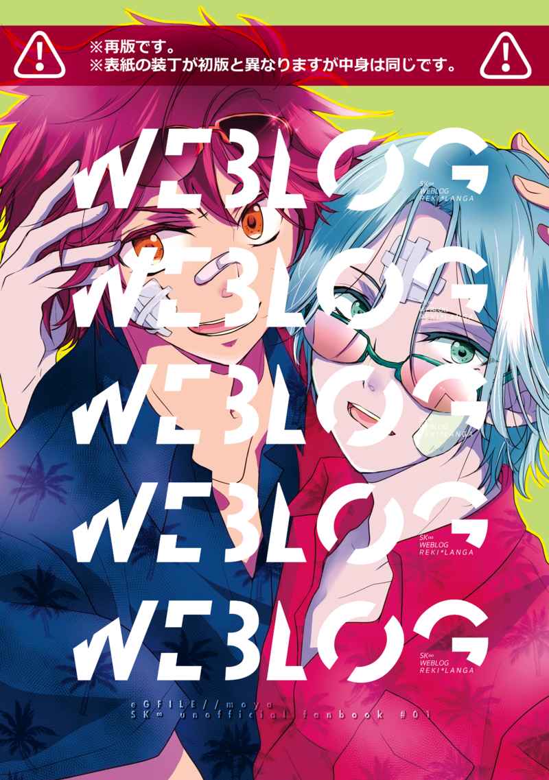 【再版】WEBLOG [eGFILE(moya)] SK∞ エスケーエイト