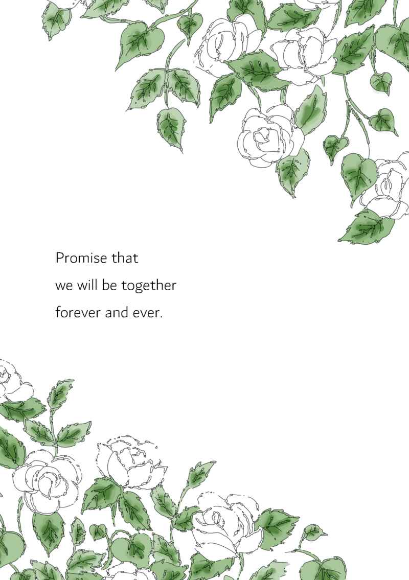 Promise that we will be together forever and ever [いちにぃさん(かに)] その他