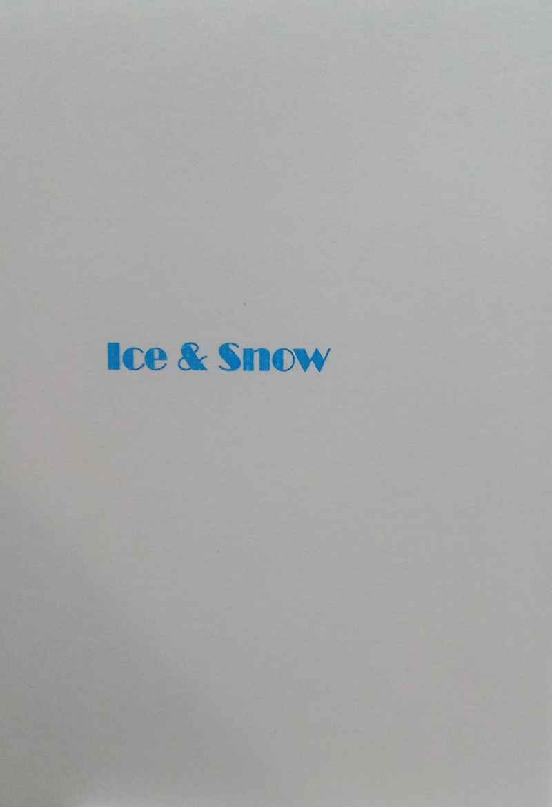 Ice & Snow [Star Sapphire(藤沢玲)] 鋼の錬金術師