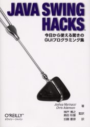 Java Swing Hacks 今日から使える驚