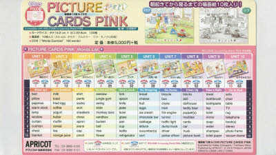 PICTURE CARDS PINK