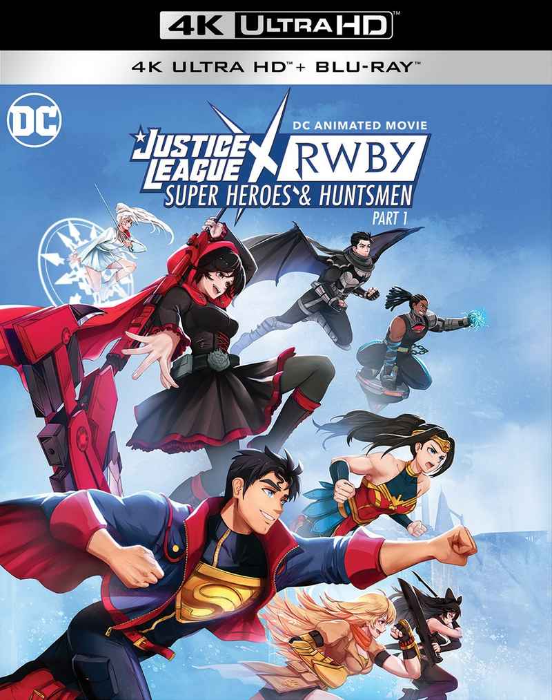 (BD)ジャスティス・リーグxRWBY: スーパーヒーロー&ハンターズ Part 1 4K UHD & ブルーレイセット (2枚組)