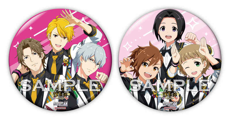 (BD)【特典】デカ缶バッジ2種セット(もふもふえん、S.E.M)(BD)THE IDOLM@STER SideM 8th STAGE ～ALL H@NDS TOGETHER～ LIVE Blu-ray