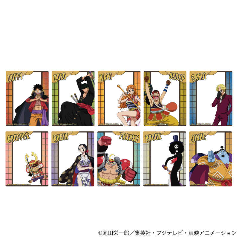 A3 アクリルカード「ONE PIECE」01 麦わらの一味 PACK
