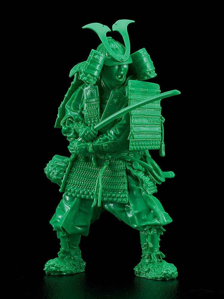 マックスファクトリー PLAMAX 1/12 鎌倉時代の鎧武者 緑の装 Green color edition プラモデル